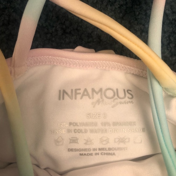 NWT, Infamous Swim Poppy mini bathing suit - size 0, 6-12m - Picture 2 of 5